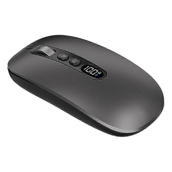 M191 AI Smart Voice Mouse Trådlös 2.4G Bluetooth-kompatibel Trippel Läge Kontorsöversättning Tysta Datormöss Black
