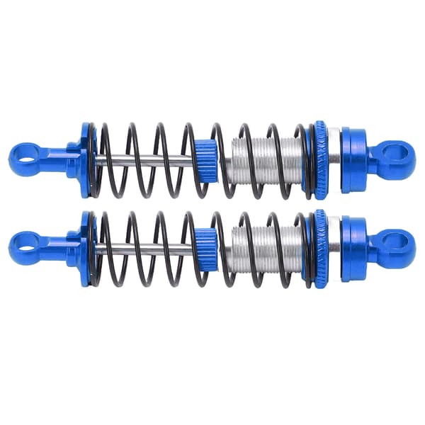 RC forreste og bageste støddæmpere, der reducerer vibrationer RC-dele i aluminiumslegering til Latrax Teton 1/18 Blå
