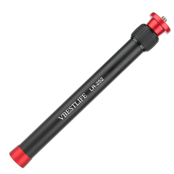 VBESTLIFE LR-252 Desktop Tripod Forlængerstang i Aluminiumlegering 2 Sektioner