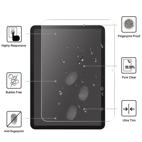 【03】Apple iPad 11 11th Gen (2025) Screen Protector Tempered Glass 0.3mm