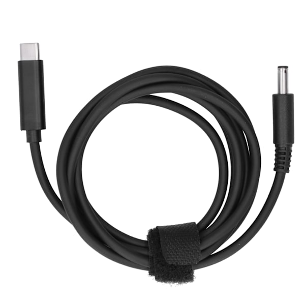 Opladerkabel Type-C til DC4.5x3.0MM Hanstik Strømadapterkabel Passer til Dell Laptop