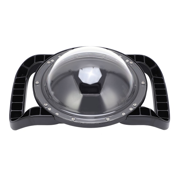 SHOOT Undervands Dome Dobbelt Håndholdt Port Kamera Dykkerhus til Gopro 9 Action Kamera (XTGP559)