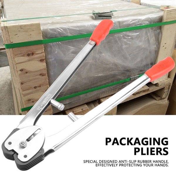 Förpackningstång Manuell Bandningsmaskin Papper Dubbel Förpackare