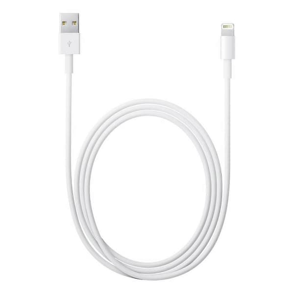 USB til Apple Lightning-kabel - 2 meter - -XN Valkoinen