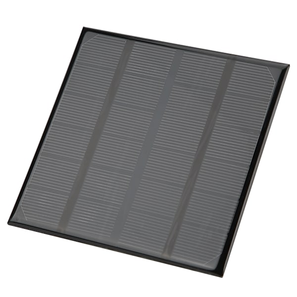 2W 6V Mini Monokristallin Kisel Solpanel Modulceller Utomhus Camping Batteriladdare