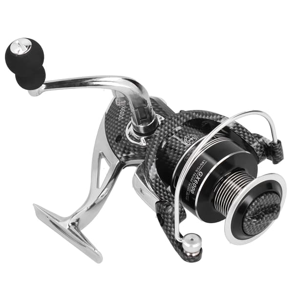 Metal Spinnefiskespule Havestang Gapless Duplex Leje Fiskesnøre Spoler TilbehørGX6000