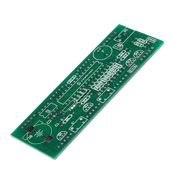 DIY Elektronisk Ur Kit C51 SCM Proces Lysstyring Stor LED Skærm Komponenter