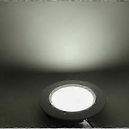 Vandtæt LED-downlight, 55 mm diameter, 12 V sikker spænding, ideel til badeværelser og fugtige rum