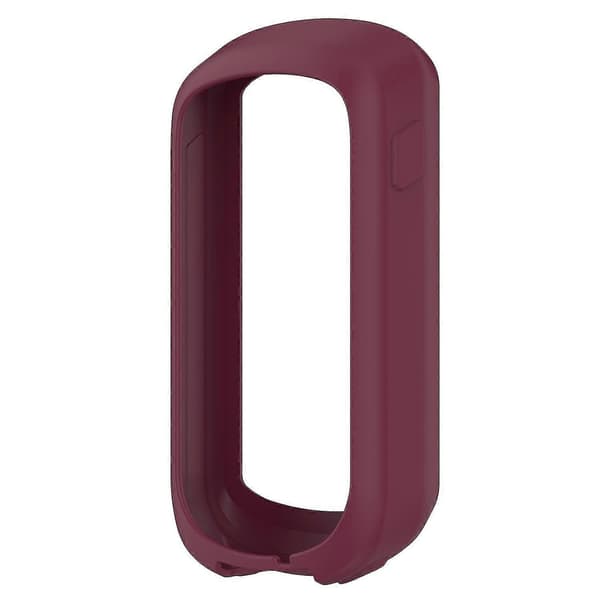 För Garmin Explore 2 cykel-GPS-dator. Fallskyddande mjukt silikonfodral. Wine red Style A