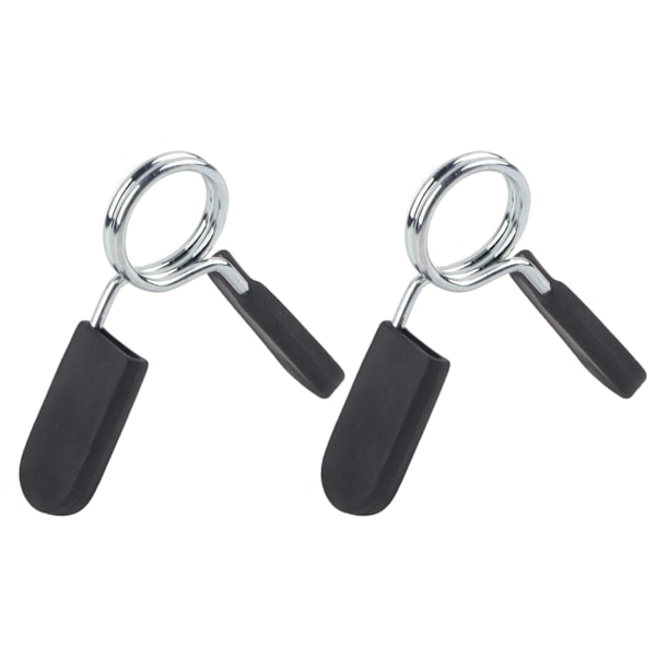 2 st Standard 25mm Skivstång Hantel Lås Klämma Fjäderkrage Clip Yoga Träning