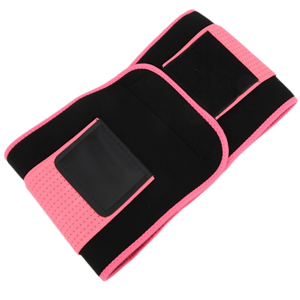 Running Assist Sport Midjestöd Bälte Kompression Stöd Justerbart Fitness Midjeband M