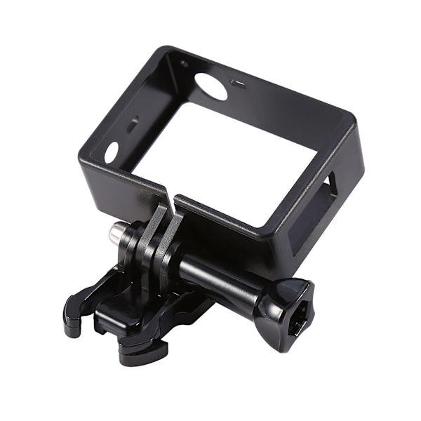 1 st Svart Standard Sidokant Ram Fodral Fäste Ställ För GoPro Hero 4 3 Kamera