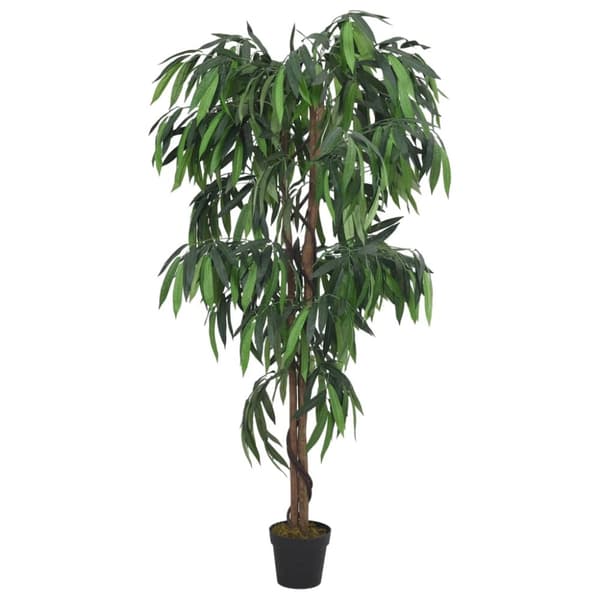 【03】Artificial Mango Tree 450 Leaves 120 cm Green 500