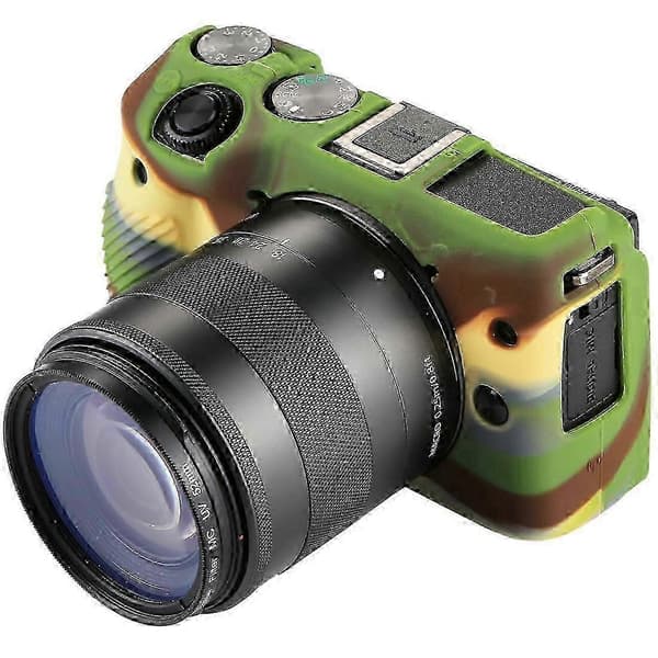 Mjukt skyddsfodral i silikon för Canon EOS M3 -XN Naamiointi