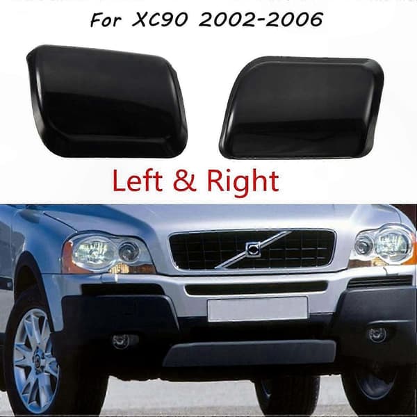 Dæksel til forlygtevaskerdyse til SUV-modeller fra 2002-2006 black Left