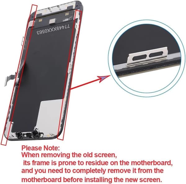 【03】Vaihdonäyttö iPhone 12 minille black
