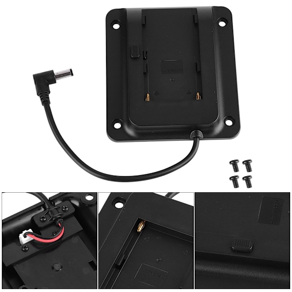 Akun kameran adapterilevy Sony NP-F970 F550 F770 F970 F960 F750 -akuille