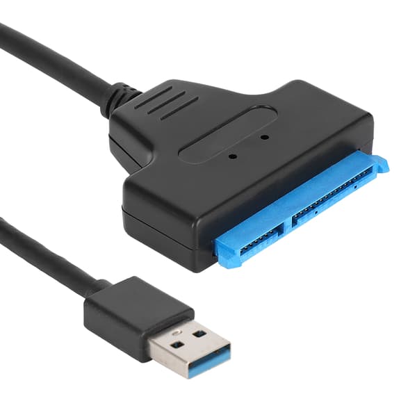 USB3.0 til SATA SSD Kabel Dataoverførselsforbindelseslinje til Solid State Harddisk CD