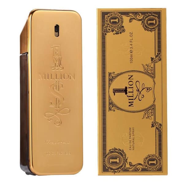 【03】1 Million Lucky Parfume 100 ml Spray til Mænd yellow