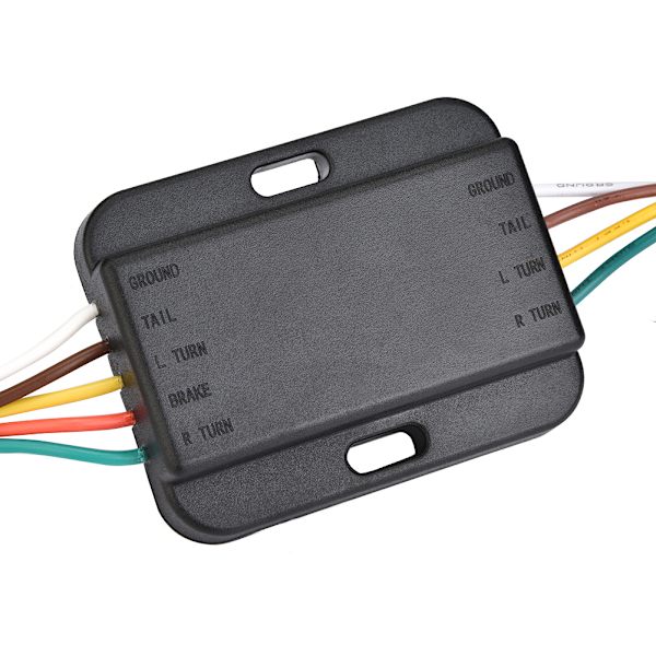 4-benet 12V US Trailer Træk Wiring Tow Harness Power Controller Stik