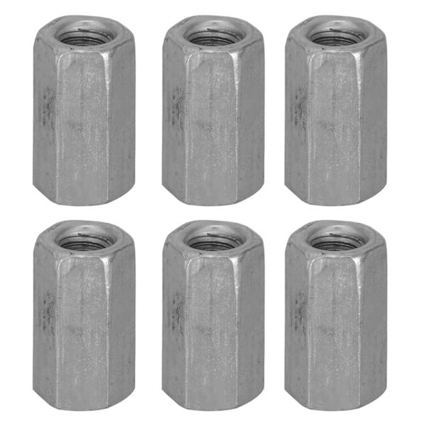 10 st Lång Stång Mutter Hexagonal Hylsmutter Standoff Gängade Fästelement (M6 * 25)