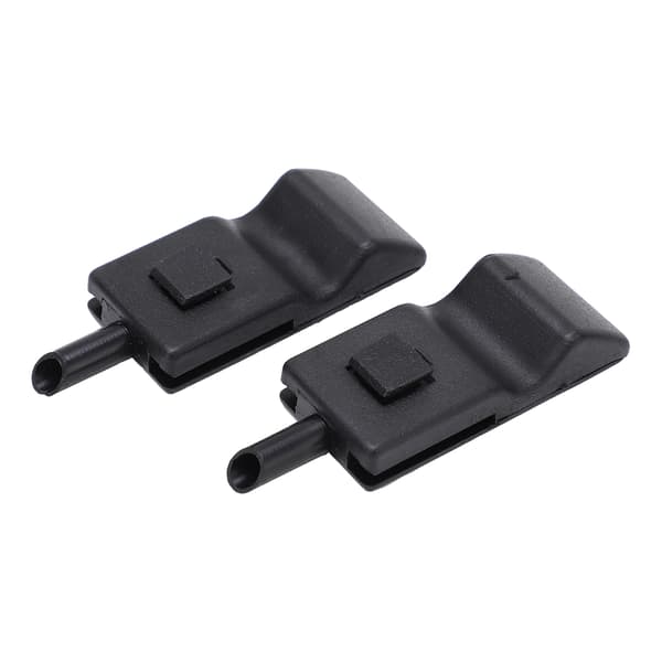2 stk. Bildørlåseknop Tab 15214027 ABS Ebony Sort Udskiftning til Chevrolet Avalanche 2007-2013