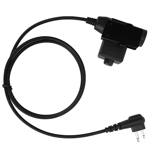 U94 2-Pin PTT Headset Adapter Bærbar WalkieTalkie Adapter til Motorola GP88 GP300 GP3688 DEP450