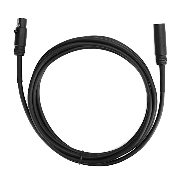 3-Pin Mini XLR Han til Hun Audio Tilslutningskabel til Camcorder DSLR Kamera Mikrofon Interface Tilslutning 2M