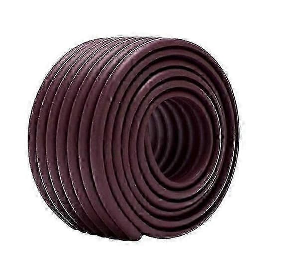 Elektrisk enhjuling stötfångarremsa kompatibel med Airwheel, 2m elastisk NBR skyddsremsa för ben- och fordonskroppsskydd Brown