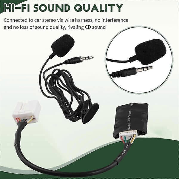 2003-2011 Accord 12V Auxiliary Bluetooth Adapter Bilradio Sender