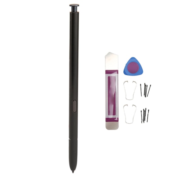 Stylus Pen Udskiftning med 10 Tips Præcis Kontrol Touchscreen Pen til Galaxy Note 20 Ultra Sort