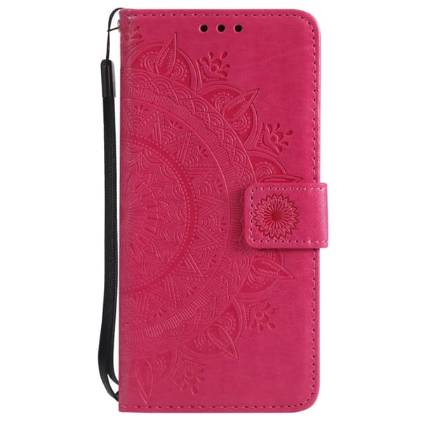 【03】iPhone 7/8/SE (2020/2022) - Mandala-lompakkokotelo - Pinkki Rosa pink