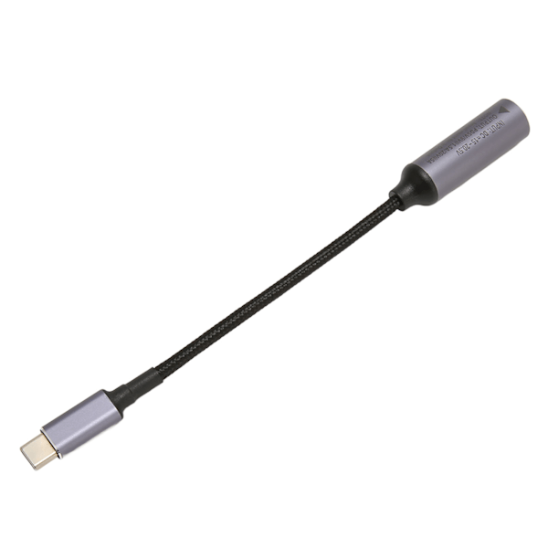 DC til Type C Kabel 6.5mmx1.4mm 100W Hun Input til Han Output Nylon Type C til DC6514 Kabel til Tablet Telefon PC