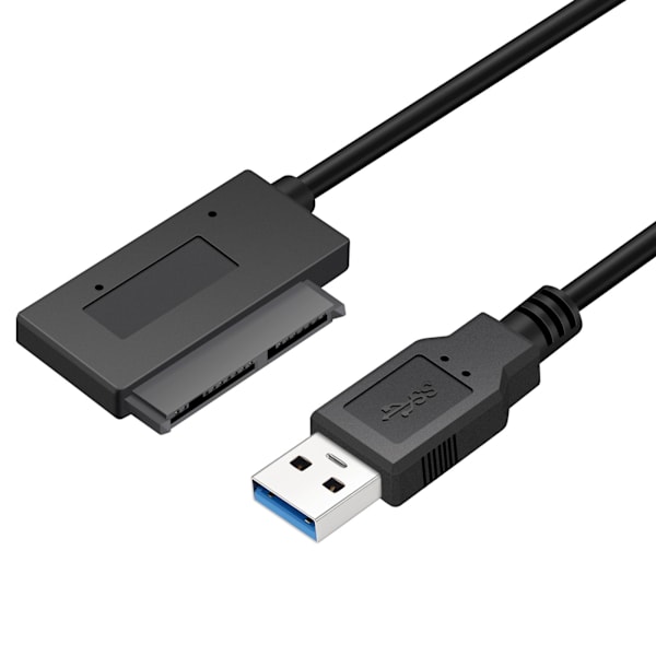 USB Easy Drive -kaapeli, USB 3.0 - SATA 7+9P -kiintolevysovitinkaapeli, 1,8 tuuman SSD-datakaapeli