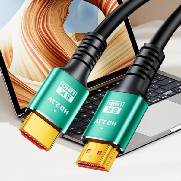 8K Ultra HD HDMI 2.1-kabel - Höghastighetskabel för spel, TV, dator och projektor