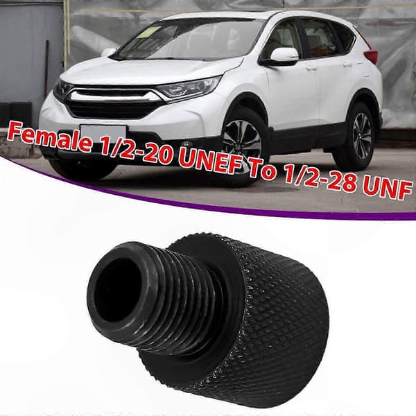 1 stk 1/2-20 UNF han til 1/2-28 UNF indvendig gevindadapter