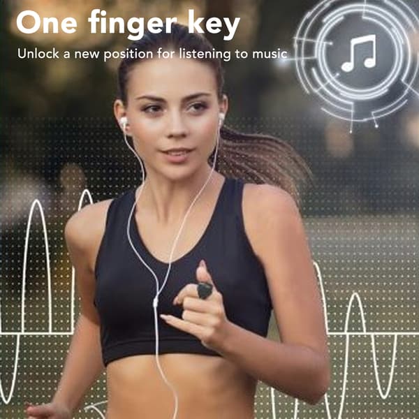 Justerbar Bluetooth-fjärrkontroll för Android - Trådlös kamerautlösare och selfie-knapp