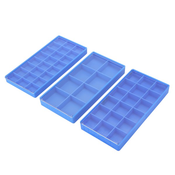 Opbevaringsboks til dele, rum, urdele, organizer, plastikperler, øreringeholder