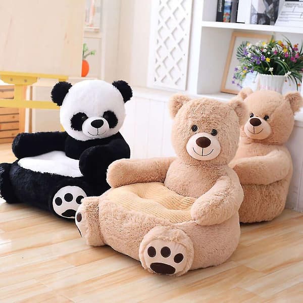 【03】Täytetty eläinsohva lapsille teddy-bear-fluffy