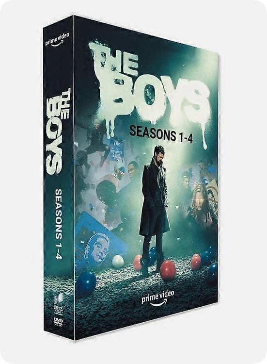 【03】The Boys: Komplette Sæsoner 1-4 (DVD, 2024, 12-Disc Box Set) engelsk version