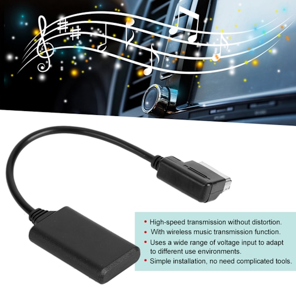 Bluetooth-modul AUX-mottagarkabeladapter Stereomusik Passar Mercedes‑Benz AMI Multimedia