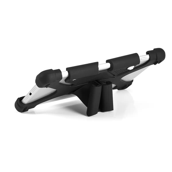 Justerbar silikonebeskytter Universal til iPad/Samsung/Lenovo Tablet (Sort 7,9-9\")