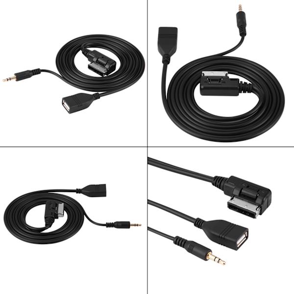 Bil Audio AUX USB Adapter Kabel til Mercedes Benz C63 E200l CLS E S ML Klasse