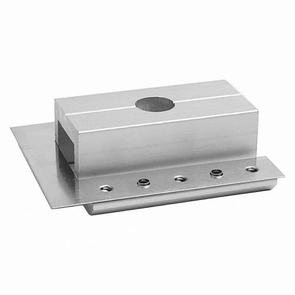 50-pack jordklämmor med bricka och distans för solpaneler, storlek 42x50 mm