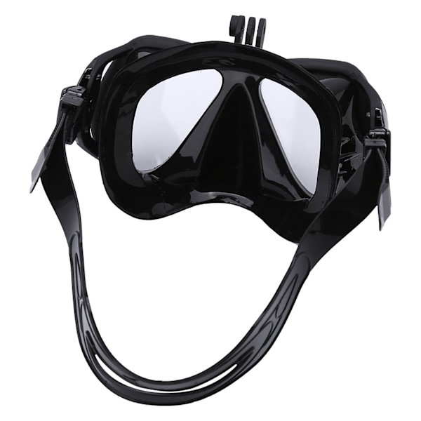 4 Färger Härdat Glas Lins Flexibelt Silikon Dykmask För Vuxen