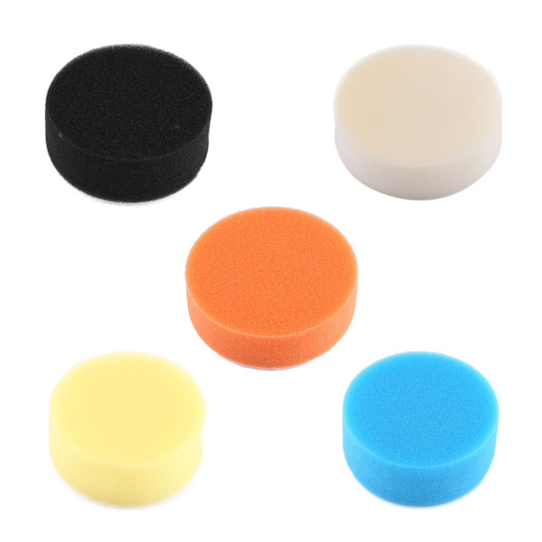 5 st 6\" Svamp Polering Vaxning Pad Kit Verktyg för Bil Polermaskin Buffer
