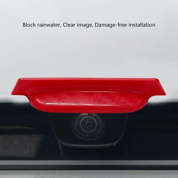 Nem installation Bakkamera Cover Støvtæt Hus Støvbeskyttelse Stødsikker Snap-on Montering 1 par Sort Black
