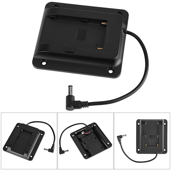 Batterikamera Adapterplade til Sony NP-F970 F550 F770 F970 F960 F750 Batterier Tilbehør