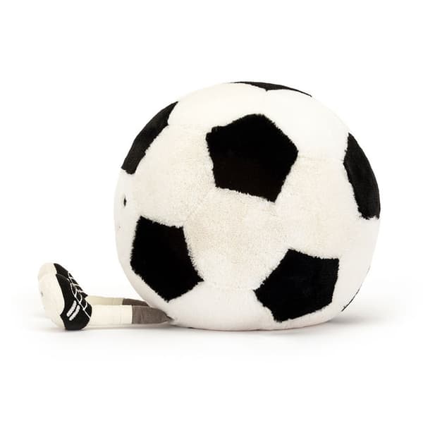 【03】Jellycat 31 cm Amuseables Sport Jalkapallo pehmolelu~CJY