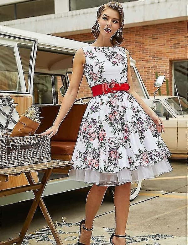 50'er Cosplay Underkjole Rockabilly Kjole Krinoline Til Kvinde Bryllup Brudekjole Rockabilly Tutu Ivory S
